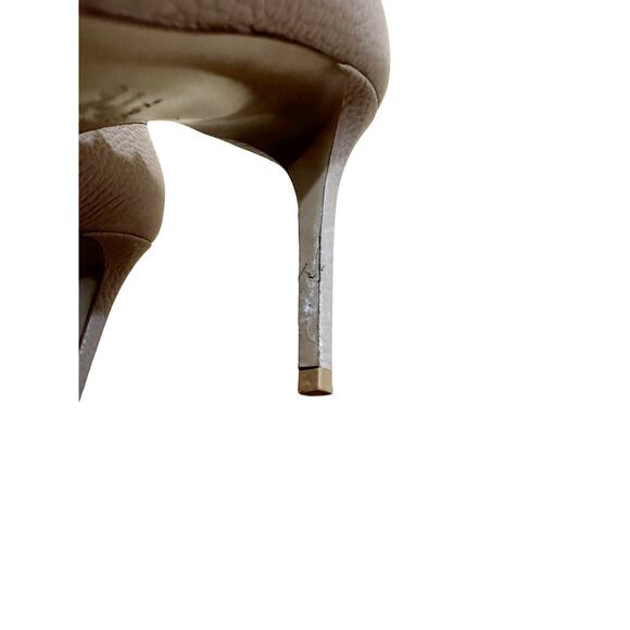 Valentino Garavani Rockstud Pumps Blush Pink Gold Studded Leather Heels 39.5 - Picture 7 of 12